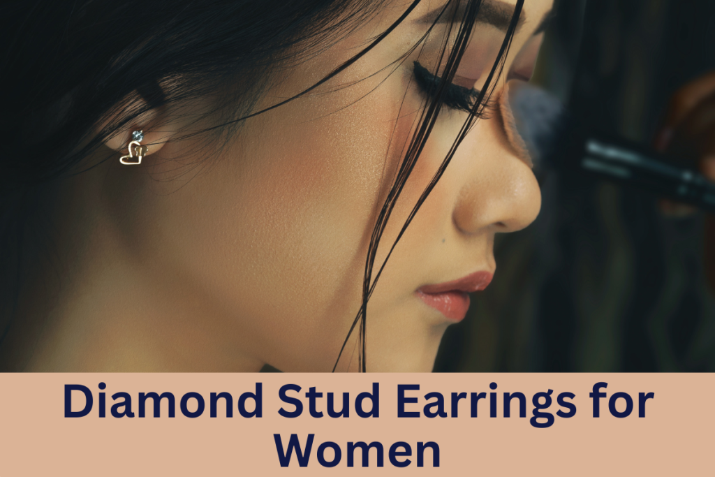 Diamond Stud Earrings for Women