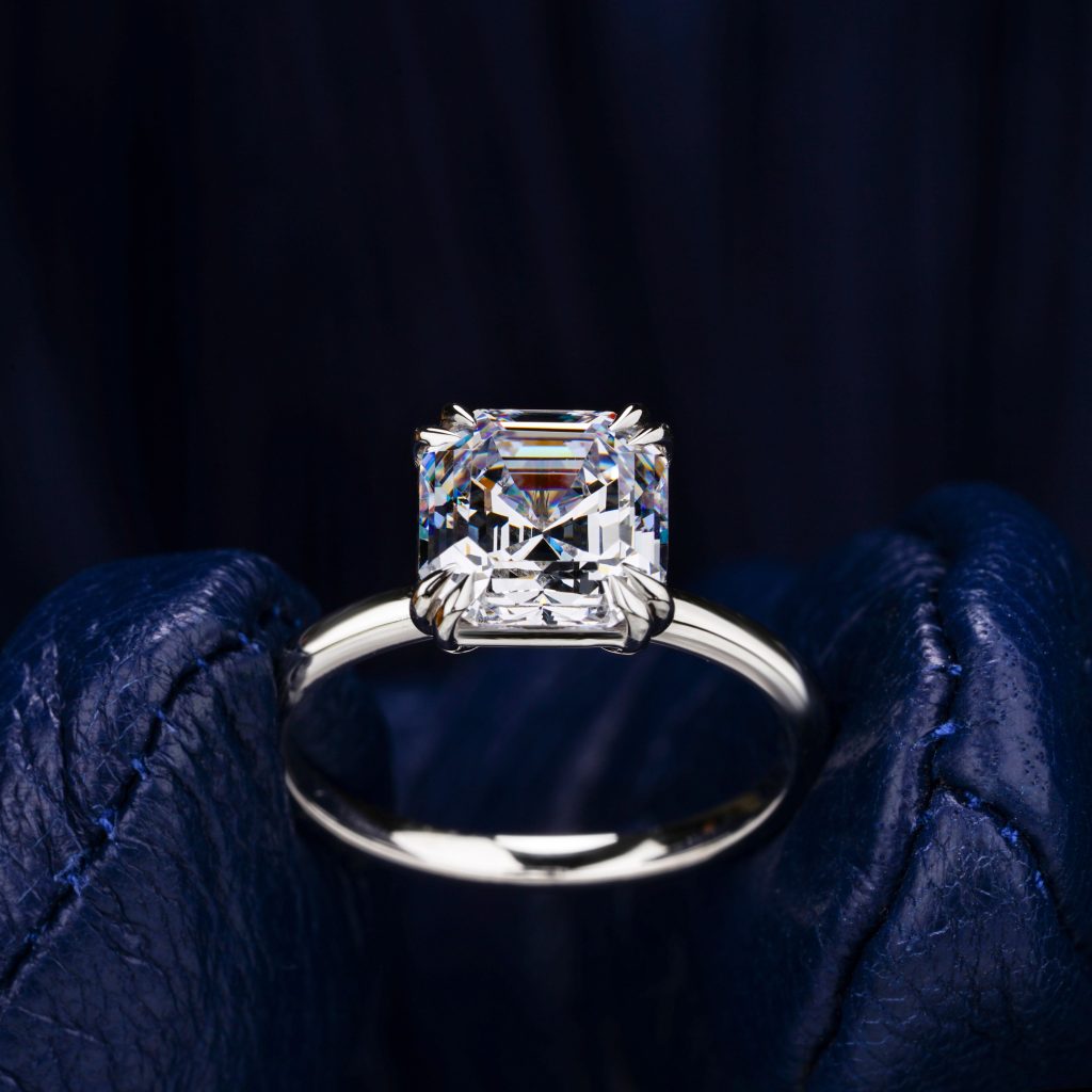 Emerald Cut Engagement Ring Design